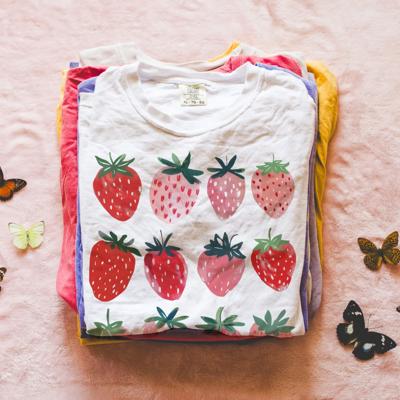 Hand Picked Summer Strawberries - T-Shirt or Sweatshirt