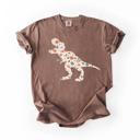  Floral Dinosaur T-Rex  - T-Shirt or Sweatshirt
