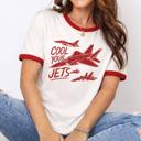  Cool Your Jets Design - T-Shirt (Ringer) Unisex Fine Jersey