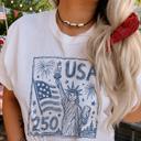  USA Patriotic T-Shirt 250 Years - Comfy T-Shirt Options