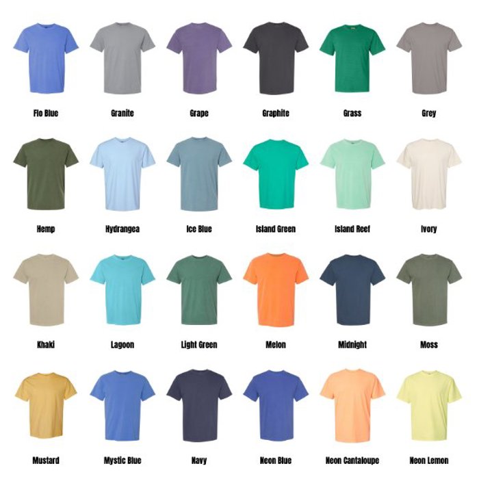Father Mows Best Fathers Day for Dads - Soft Wash Comfort Colors (Main Image - Light Green)