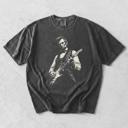  Grunge Style Abraham Lincoln Fouth of July 4th Patriotic 250 Years America - Tanks and T-Shirts (Main Image - Comfort Colors - Pepper)