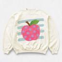  Abstract Back To School Apple For Teachers and Students - Choose T-Shirt Or Sweatshirt
