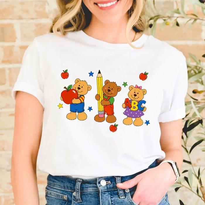 Back To School Teddy Bears for Teachers and Educators - Comfy T-Shirts and Sweatshirts