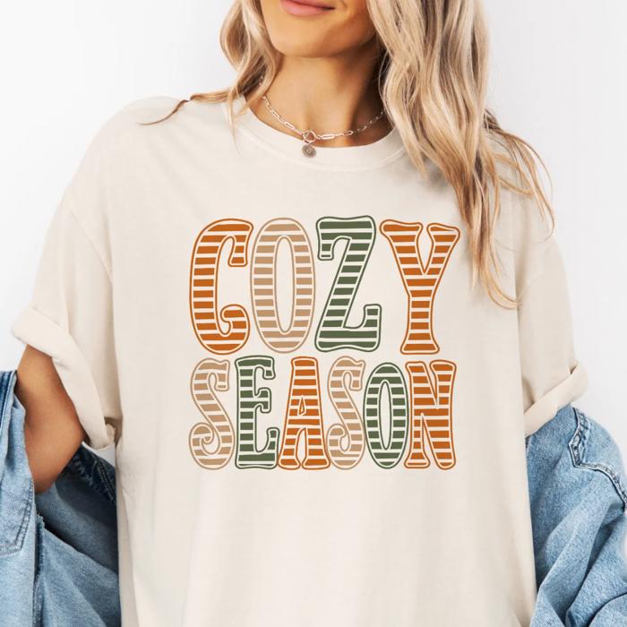 Cozy Season I Love Fall - Sweatshirts and T-Shirts
