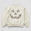  Camo Jack-O-Lantern Pumpkin Face For Halloween Fall Autumn - T-Shirt, Sweatshirt, or Longsleeve