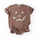  Camo Jack-O-Lantern Pumpkin Face For Halloween Fall Autumn - T-Shirt, Sweatshirt, or Longsleeve