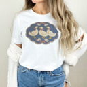  Dazzling Three Ducks Delight Soft Cozy Longer Length Unisex Graphic Tee T-shirt
