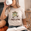  Yee-Hop: The Froggy Adventure Soft Cozy Longer Length Unisex Graphic Tee T-shirt