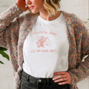  Strawberry Jams: Life's Sweet, But My Glock Don't! Soft Cozy Longer Length Unisex Graphic Tee T-shirt