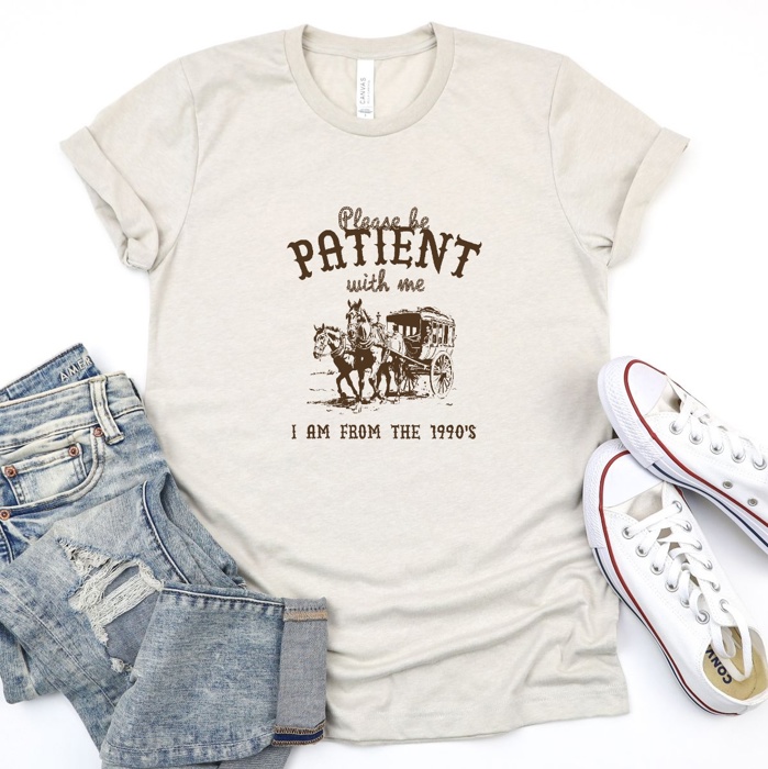 Ride into the Past: Vintage Vibes for the 90s Kid Soft Cozy Longer Length Unisex Graphic Tee T-shirt