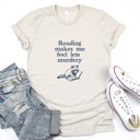  Reading: The Purr-fect Way to Chill Soft Cozy Longer Length Unisex Graphic Tee T-shirt