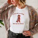  Raccoon Wrath: Unleash Your Inner Wild Side! Soft Cozy Longer Length Unisex Graphic Tee T-shirt
