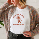  Raccoon Remedy: Say Perhaps to Drugs! Soft Cozy Longer Length Unisex Graphic Tee T-shirt