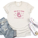  Raccoon Revelry: Embrace the Chaos of Cupcakes! Soft Cozy Longer Length Unisex Graphic Tee T-shirt