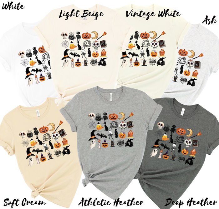 Happy Halloween  It's the Little Things that make the best memories Unisex Heavyweight Comfort Tee