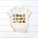  Happy Thanksgiving Harvest It's the Little Things that make the best memories Unisex Heavyweight Comfort Tee