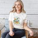  EVEN THE WIND & THE WAVES Obey HIM Surfs Up Soft Cozy Longer Length Unisex Graphic Tee T-shirt