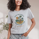  EVEN THE WIND & THE WAVES Obey HIM Surfs Up Soft Cozy Longer Length Unisex Graphic Tee T-shirt