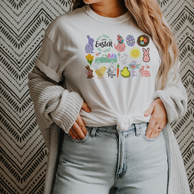 Happy Easter It's the Little Things that make the best memories Unisex Heavyweight Comfort Tee