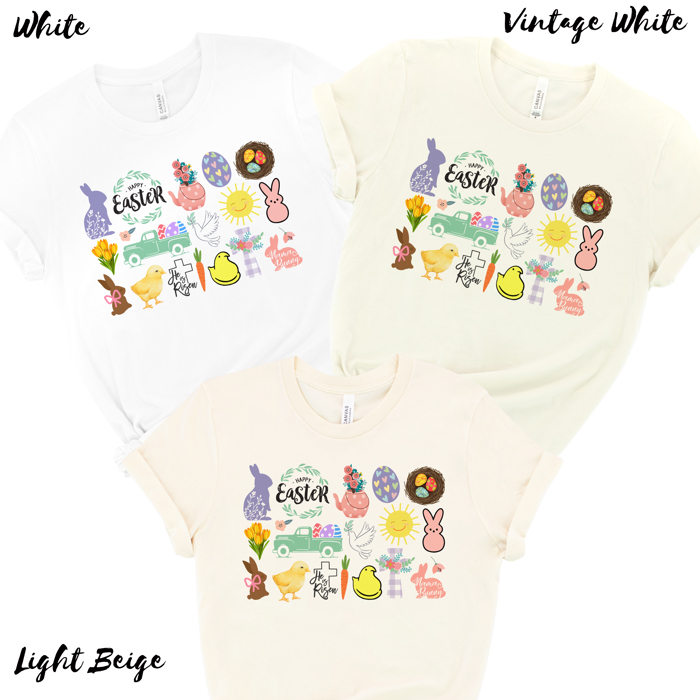 Happy Easter It's the Little Things that make the best memories Unisex Heavyweight Comfort Tee