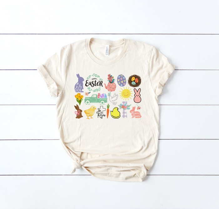 Happy Easter It's the Little Things that make the best memories Unisex Heavyweight Comfort Tee