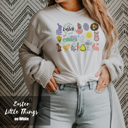  Happy Easter It's the Little Things that make the best memories Unisex Heavyweight Comfort Tee