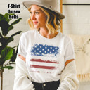  Tanktops & T-Shirts - USA Patriotic Grunge Flag Fourth of July American Ultra