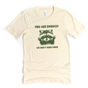  DO MORE OF WHAT YOU LOVE | Unleash the Joy: A Dinosaur's Delight Soft Cozy Longer Length Unisex Graphic Tee T-shirt