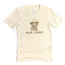  WOAH, COWBOY | Saddle Up for Adventure! Soft Cozy Longer Length Unisex Graphic Tee T-shirt