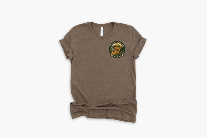 I THINK I LOVE YOU | A Heartfelt Nod to Nature's Guardian Soft Cozy Longer Length Unisex Graphic Tee T-shirt