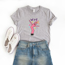  WTF | Wiggly Guy Advertising Wonderfully Tumultuous Fun! Soft Cozy Longer Length Unisex Graphic Tee T-shirt