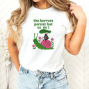  The horrors persist but so do I | Resilience in a Colorful World Soft Cozy Longer Length Unisex Graphic Tee T-shirt