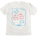  If crabby, please return to the beach | Crabby to Happy: A Beachy Reminder Soft Cozy Longer Length Unisex Graphic Tee T-shirt