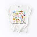  THE CLASSROOM IS MY HAPPY PLACE | A World of Joyful Learning Unisex Heavyweight Comfort Tee