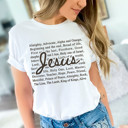  Jesus | The Many Faces of Christ: An Embrace of Identity and Faith Soft Cozy Longer Length Unisex Graphic Tee T-shirt