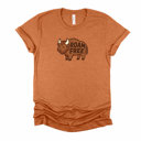  ROAM FREE | Embrace the Wild Spirit Soft Cozy Longer Length Unisex Graphic Tee T-shirt