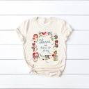  Vintage Little Golden Happy Valentine's Love Day Unisex Heavyweight Comfort Tee