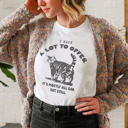  A Lot to Offer It's Mostly Bad. But Still. Soft Cozy Longer Length Unisex Graphic Tee T-shirt