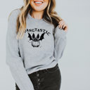  FANGTASTIC | Embrace the Furry Wonder! Soft Unisex Graphic Sweatshirt Print