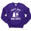  That's Just Boo Sheet - Halloween Ghost Soft Cozy Longer Length Unisex Graphic Tee T-shirt