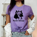  Feelin' Witchy | Enchanted Spirits: A Captivating Coven Celebration Soft Unisex Graphic Sweatshirt Print