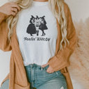  Feelin' Witchy | Enchanted Spirits: A Captivating Coven Celebration Soft Unisex Graphic Sweatshirt Print