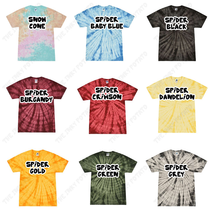 99 Colors - T-Shirt (Tie-Dyed) Multi-Color Unisex