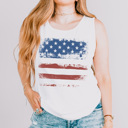  Tanktops & T-Shirts - USA Patriotic Grunge Flag Fourth of July American Ultra