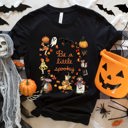 Be a Little Spooky Happly Halloween Vintage Unisex Heavyweight Comfort Tee