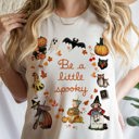  Be a Little Spooky Happly Halloween Vintage Unisex Heavyweight Comfort Tee