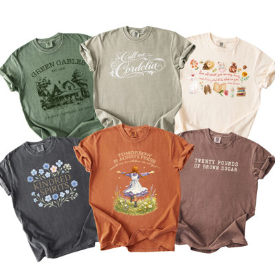 The Girl from Avonlea Book Lovers Literary Nostalgia - T-Shirt (Unisex)