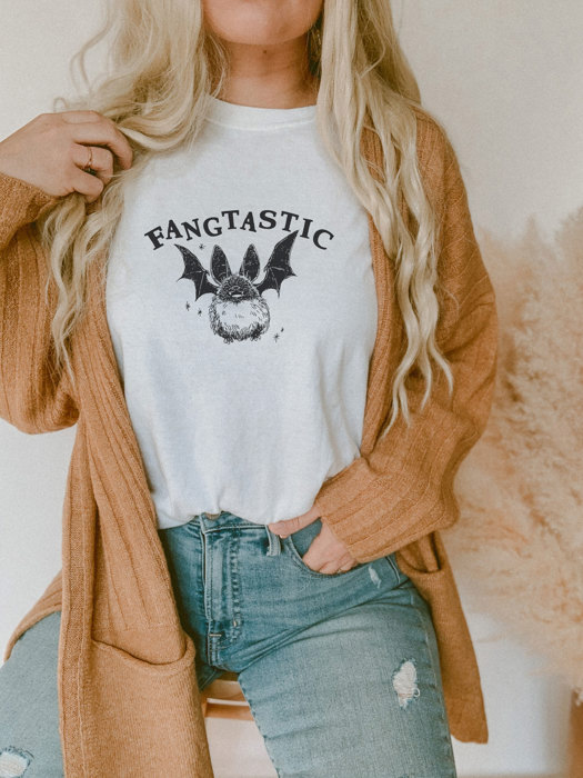 Feelin' Witchy | Enchanted Spirits: A Captivating Coven Celebration Soft Cozy Longer Length Unisex Graphic Tee T-shirt