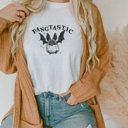  Feelin' Witchy | Enchanted Spirits: A Captivating Coven Celebration Soft Cozy Longer Length Unisex Graphic Tee T-shirt
